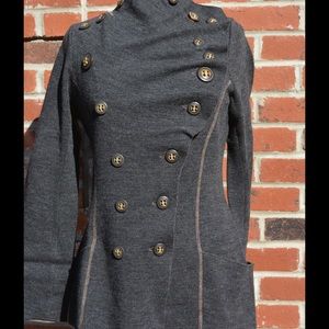 Gro a live Boiled Wool Sweater Jacket XL