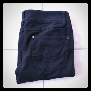 Express Black Pocket Ponte Legging