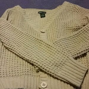 WS button down cardigan