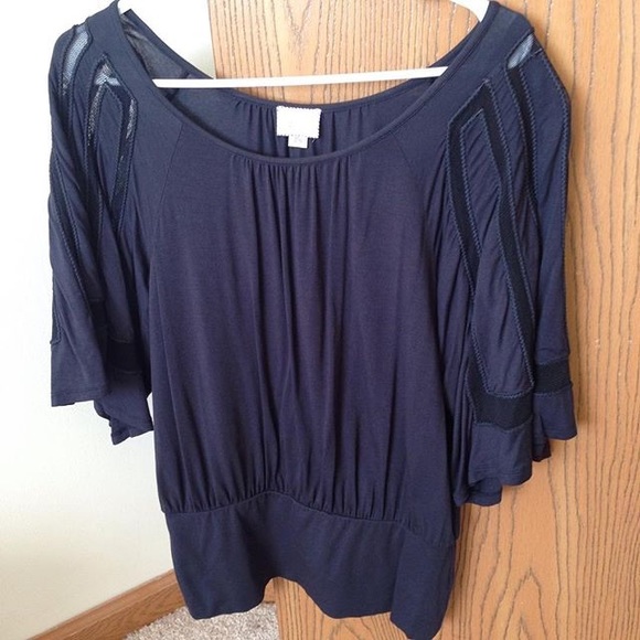 Anthropologie Tops - Postmark flutter sleeve shirt Anthropologie Tops - Postmark flutter sleeve shirt