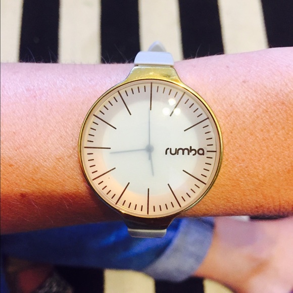 Rumba Grey and Rose Gold Watch