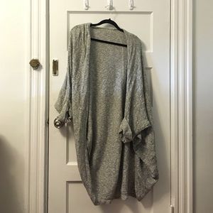 American Apparel Bouclé Shawl Cardigan