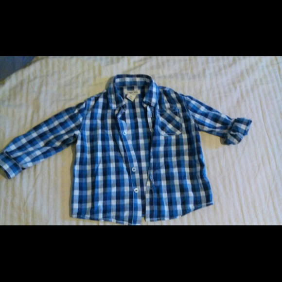 Boys button down shirt.