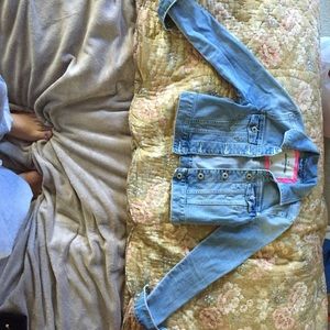 Abercrombie kids jean jacket