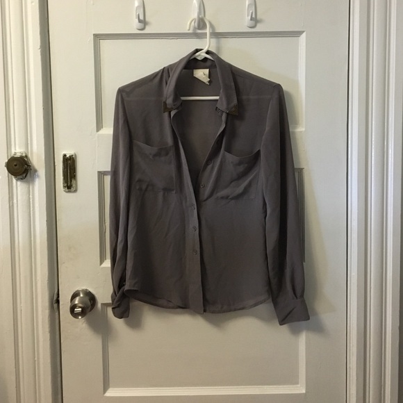 Urban Outfitters chiffon Collar shirt