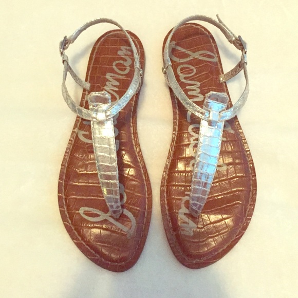 Silver Sam Edelman Sandals