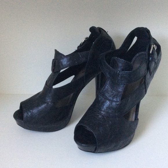 Charlotte Russe strapped heel