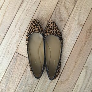 Nine West leopard flats