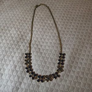 J. Crew Blue Stone Necklace