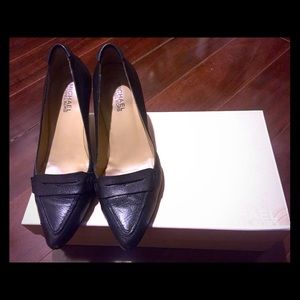 Michael Kors black Eves unit loafers