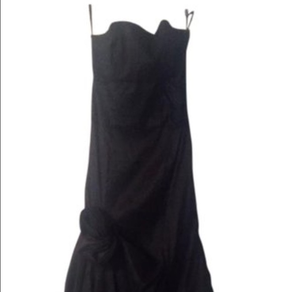 Caché black formal gown