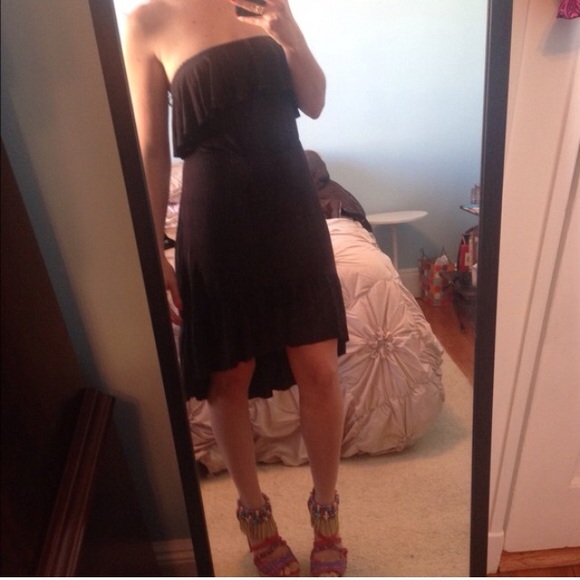 Urban outfitters strapless dress
