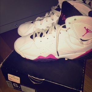 Girls Retro Air Jordan Retro 7