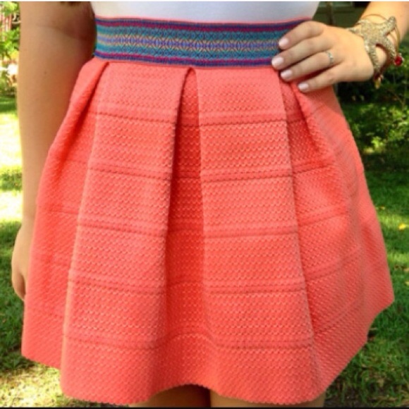 Gorgeous peach/ coral skirt !