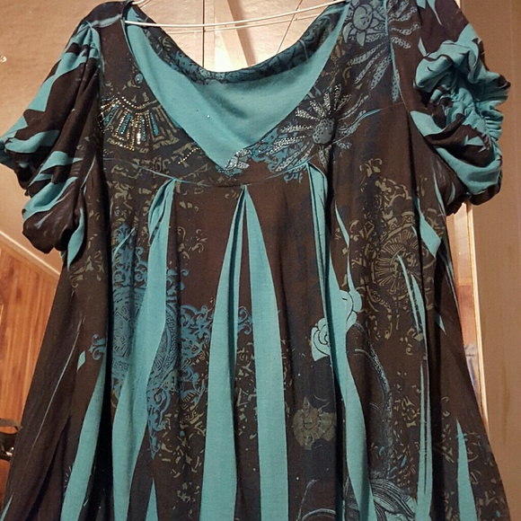 Bleu Woman Top