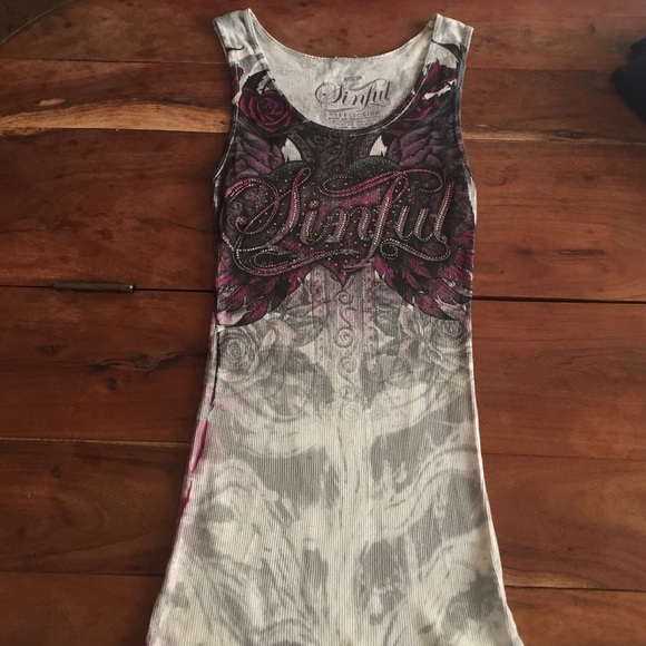 Cool long tank top