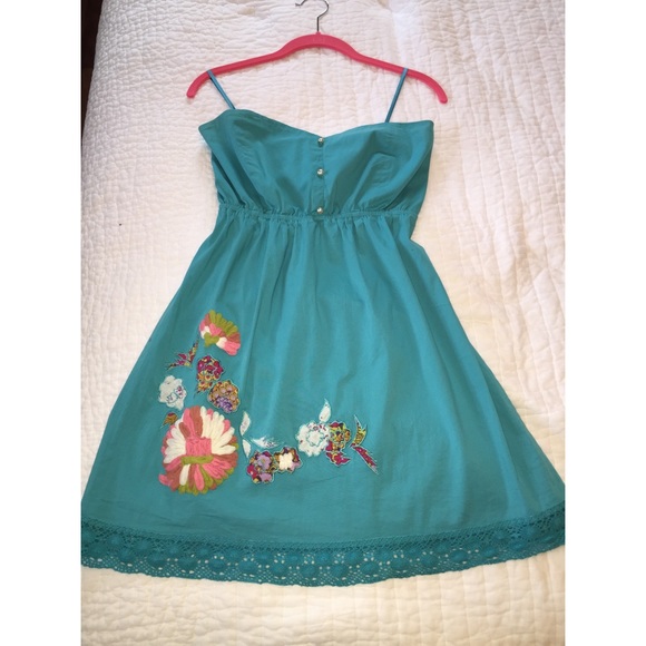 Strapless Judith March dress!!