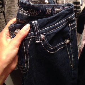 Miss Me Skinny Jeans size 27 Dark Wash (reduced)