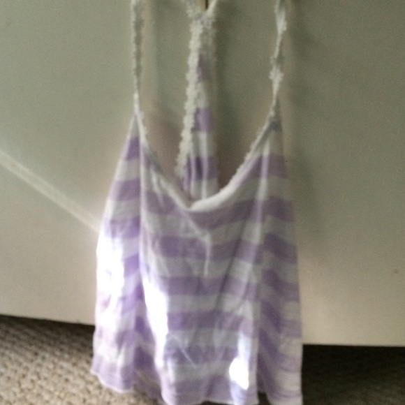 abercrombie kids small striped tank top