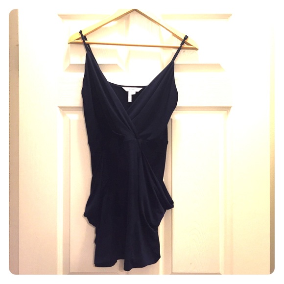 BCBG generation navy jersey dress