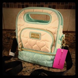 Betsy Johnson insulated lunch tote