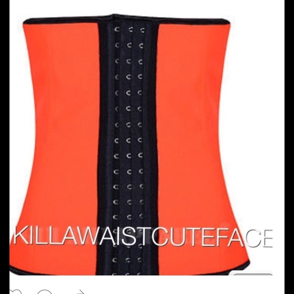 Latex waist trainers and butt lifters