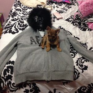 Aeropostale fuzzy jacket/Coat NWOT