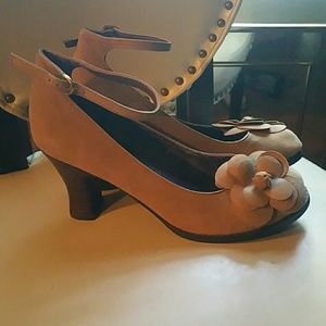 MOJO MOXY Suede Ankle Straps