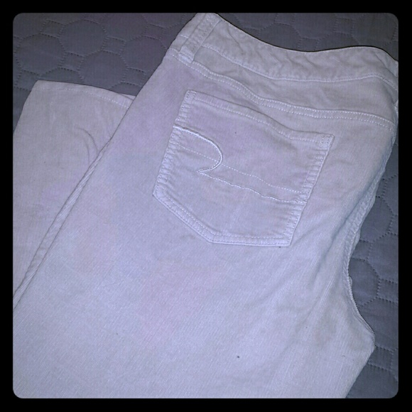 Corduroy Cream Stretch pants