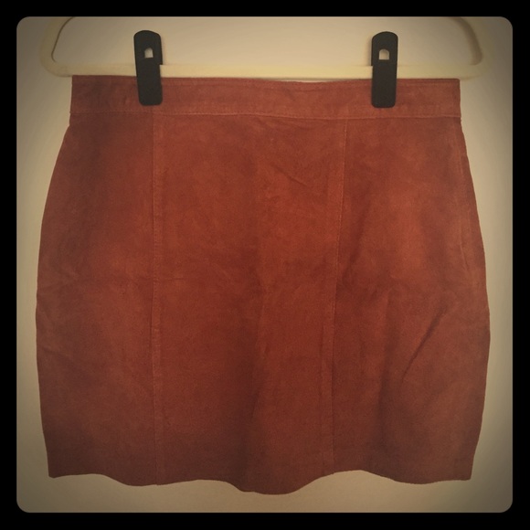 Forever 21 Dresses & Skirts - Heritage Brand/Forever 21 suede skirt size 29