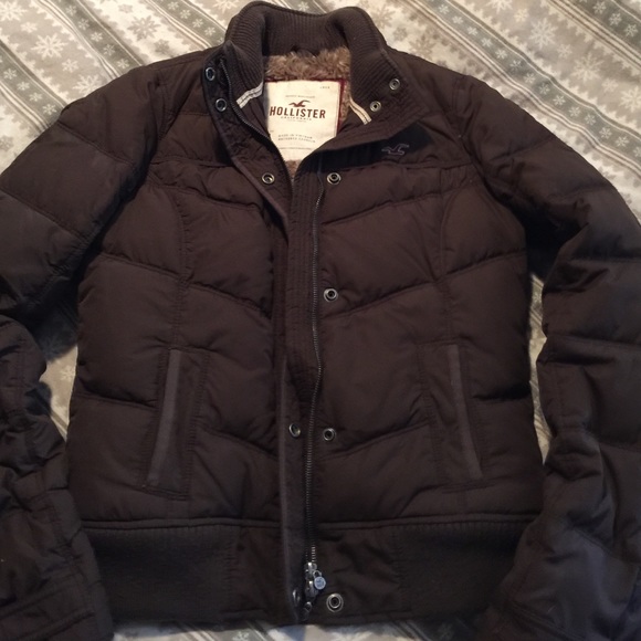 Hollister Brown jacket