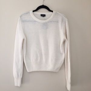 Top Shop white sweater