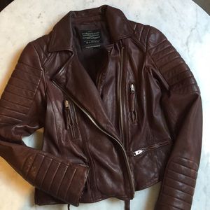 All Saints Leather Jacket