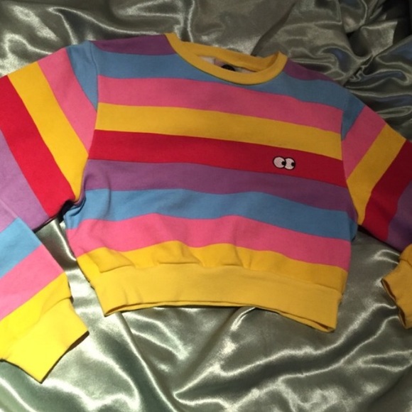 🙃SOLD🙃 LAZY OAF cropped sweatshirt - Picture 3 of 4