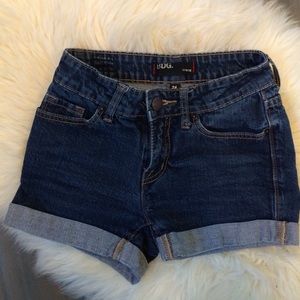 High waisted shorts