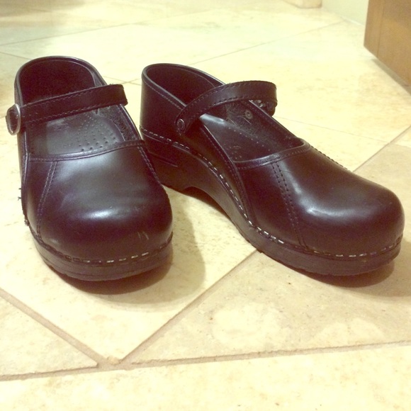 Black Dansko Mary Janes