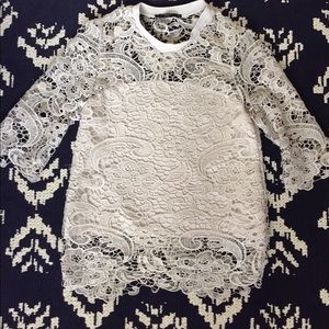 Zara lace top