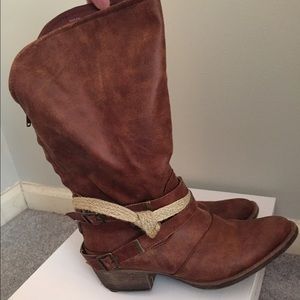 Western style boots