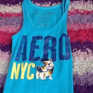 Blue Aeropostale tank!