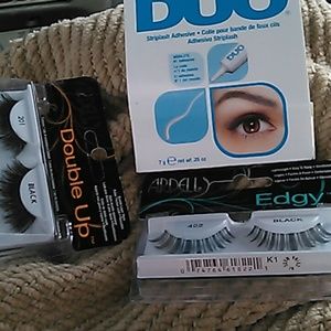 Sold/Ardell lashes 6 and duo glue 4
