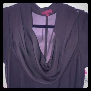 Donated ⭐️Anthropologie Silk Tunic in Olive Green