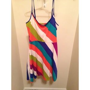 👗🌈Colorful Striped Dress🌈👗