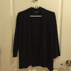 CharterClub open-front cardigan