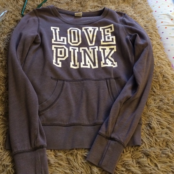 VS Pink grey Pull Over