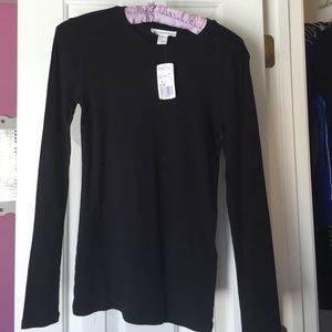 Long sleeve black shirt