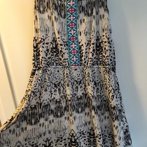 Cross Back Dress