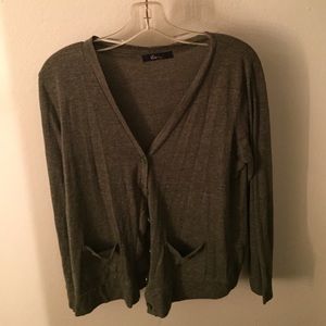 Olive Cardigan