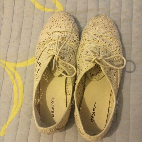 Lace oxfords