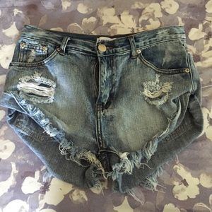 Reduction !!! High rise shorts