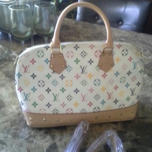 LV purse w/shoulder strap